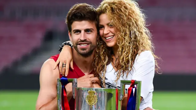 Shakira and Gerard Pique