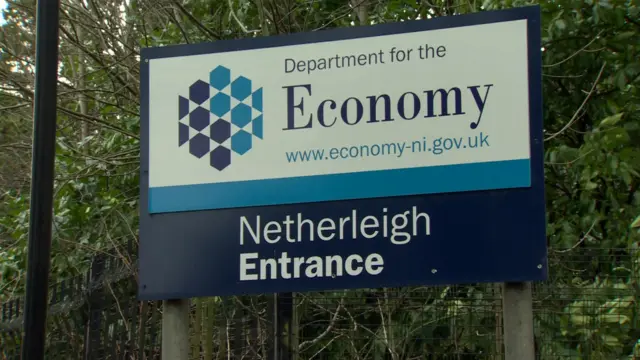 The Department for the Economy's Netherleigh headquarters