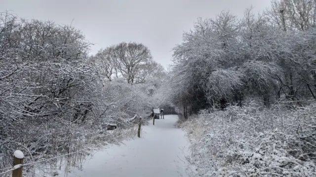 Snow in Glapthron