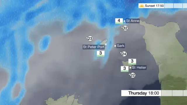Weather map