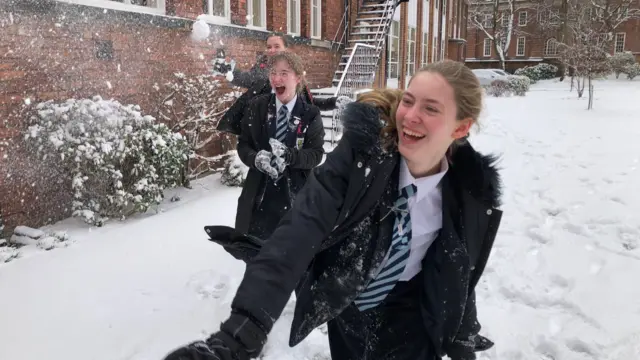 Snowball fights