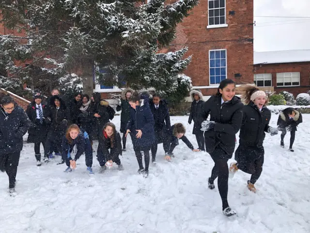 Snowball fights