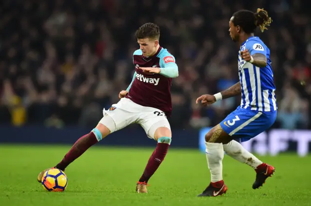 Sam Byram and Gaetan Bong