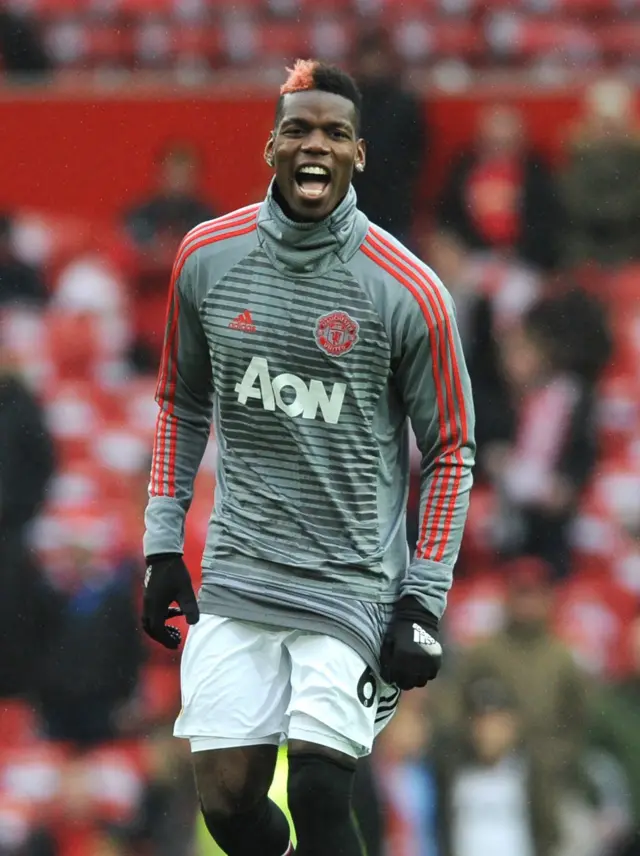 Paul Pogba of Manchester United