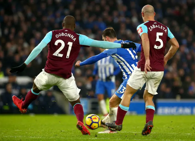 Pascal Gross scores for Brighton