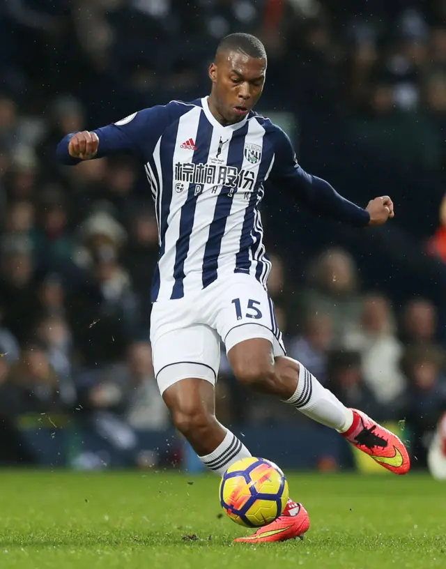 West Brom's Daniel Sturridge