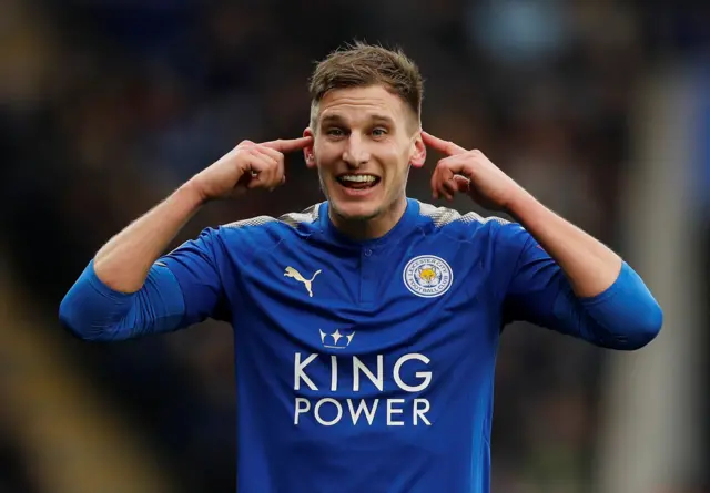 Leicester City's Marc Albrighton