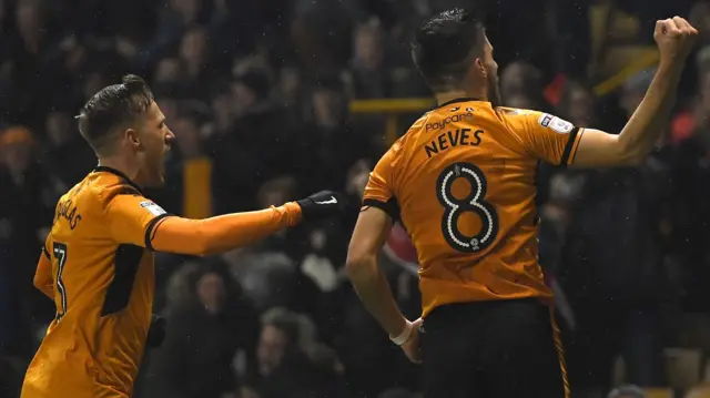 Wolves celebration