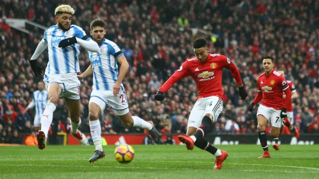 Jesse Lingard of Manchester United