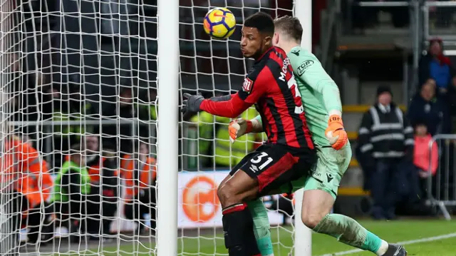 Moussett scores for Bournemouth