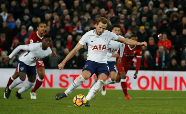 Kane scores a penalty