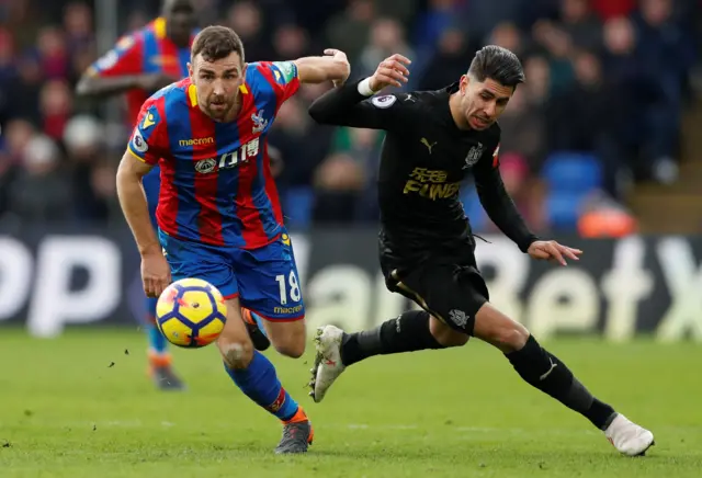 James McArthur of Crystal Palace