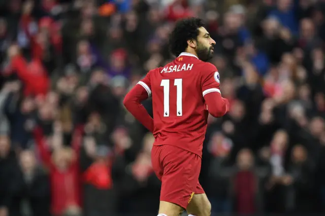 Mo Salah of Liverpool