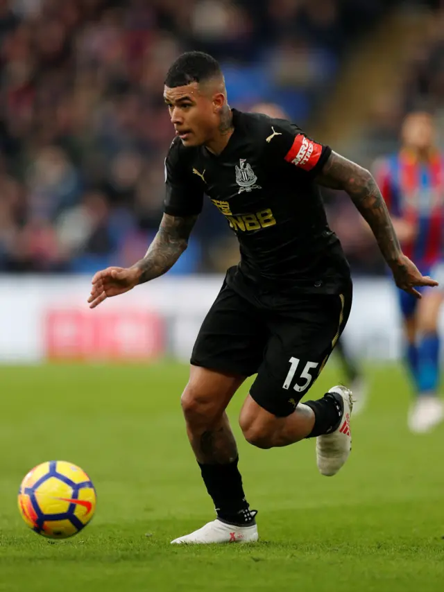 Kenedy of Newcastle United