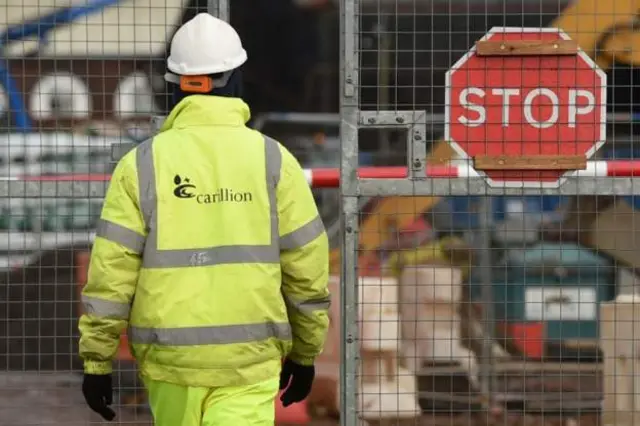 Carillion worker