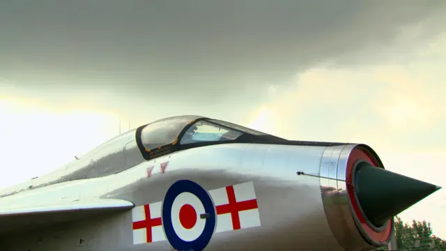 An English Electric Lightning plane