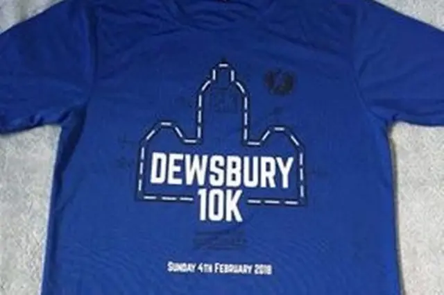 Dewsbury 10k t-shirt