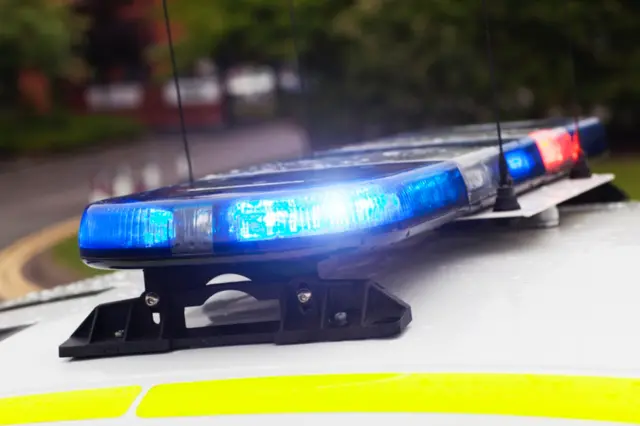 Staffordshire Police car