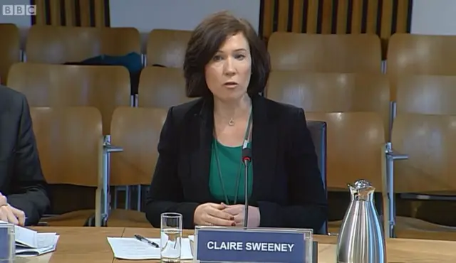 Claire Sweeney from Audit Scotland