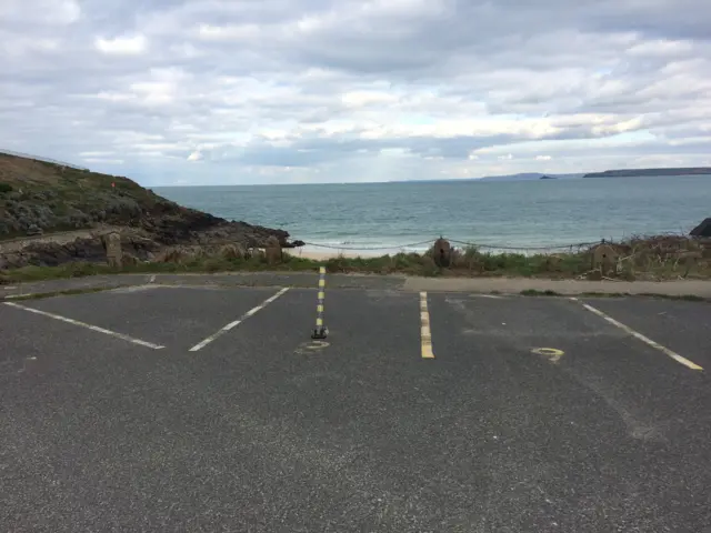 Car park spaces in St Ives