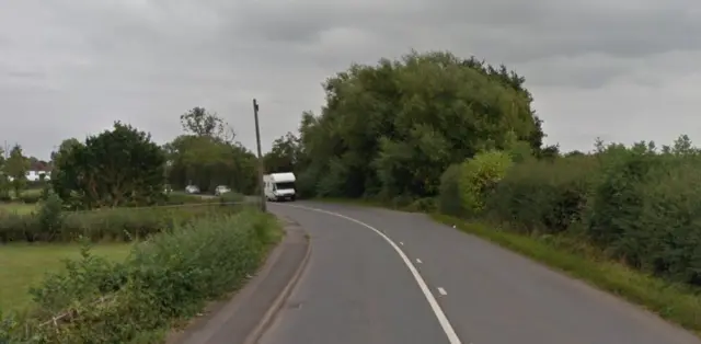 A4104 between the Marina and the A38