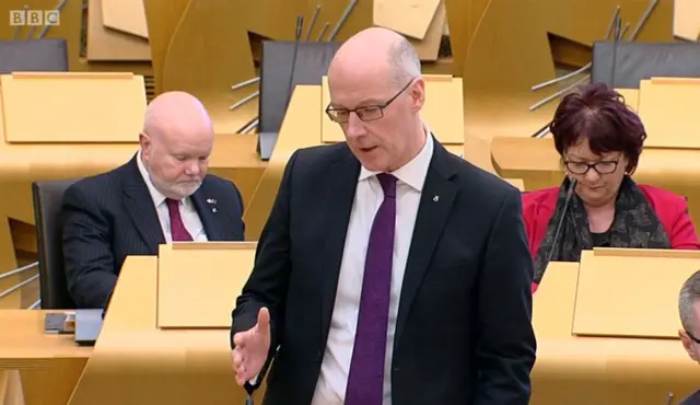 Deputy First Minister John Swinney