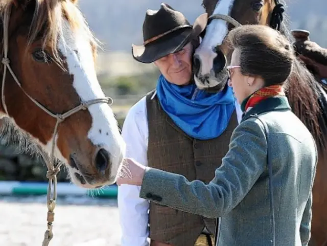 Royal seal of approval as Princess Anne visits Horseback UK