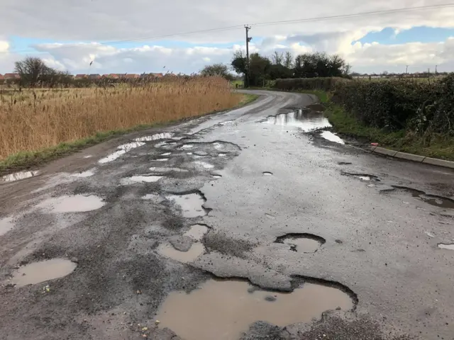 Skegness potholes