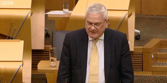 Lib Dem MSP Mike Rumbles