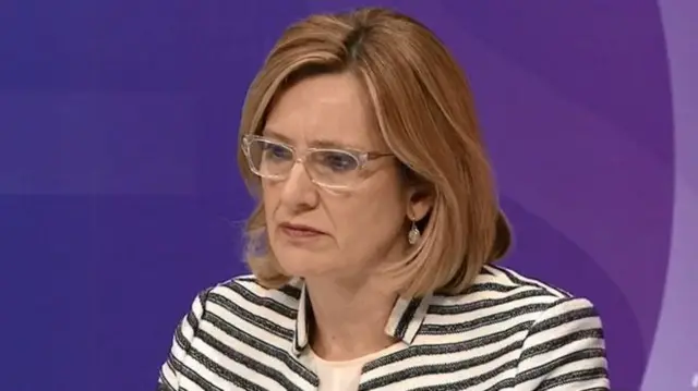 Amber Rudd is the current home secretary