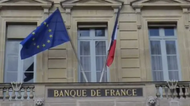 Banque de France building in Paris