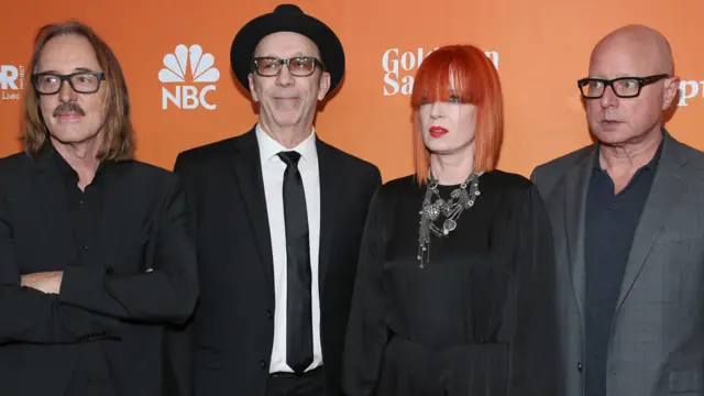 Garbage: (L-R) Butch Vig, Duke Erikson, Shirley Manson and Steve Marker