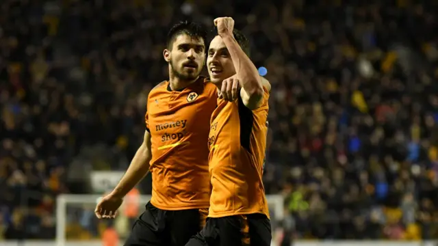 Ruben Neves and Diogo Jota