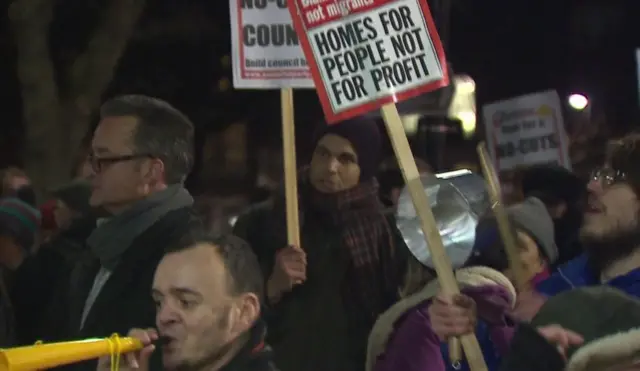 Haringey protest