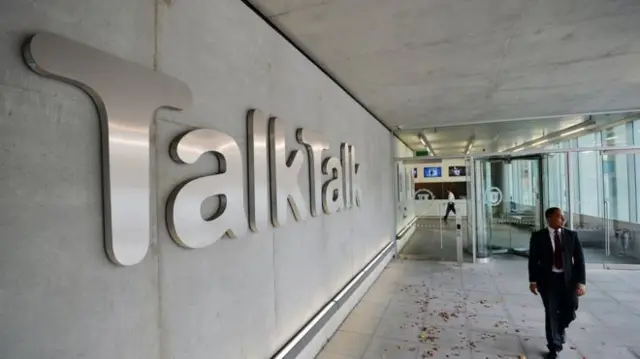 TalkTalk sign