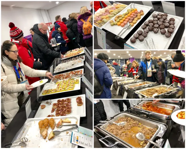 Food at the Winter Olympics