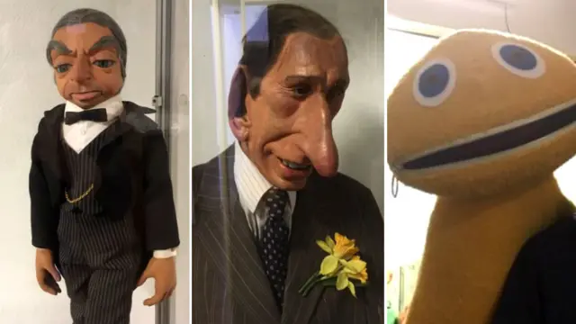 TV Puppets including Zippy from Rainbow and Spitting Image