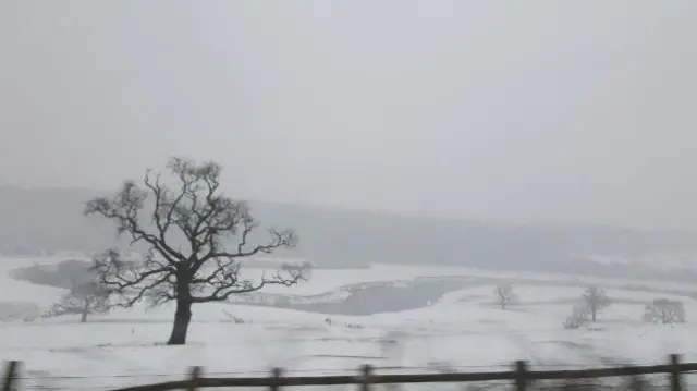 Snow in Shropshire