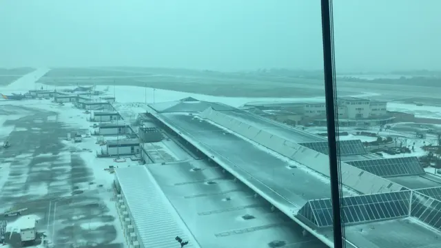 View from Jersey control tower