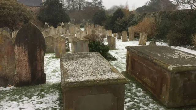 Snow at St Sampson Church