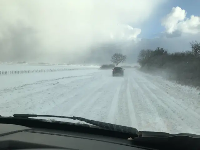 Skegness snow