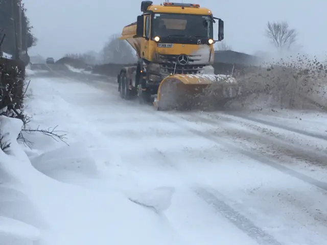 Snow plough