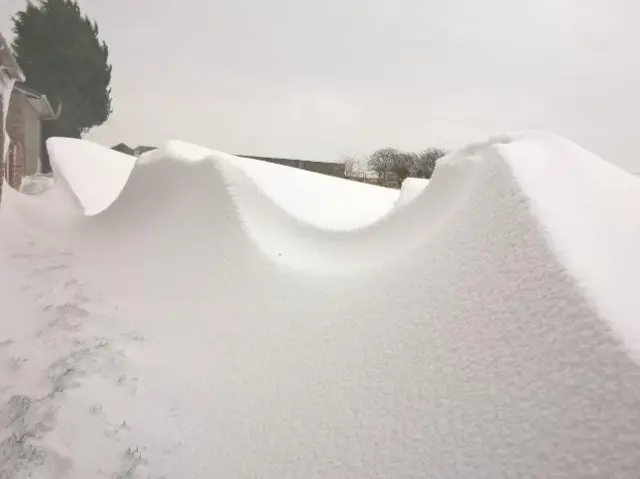 Snow drift