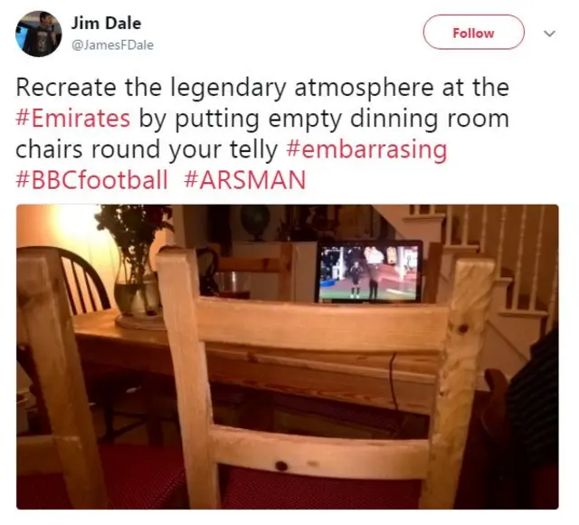 James Dale Tweet