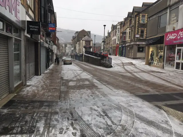 Pontypridd town centre