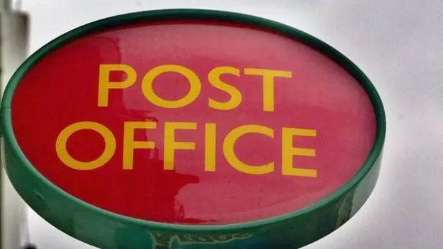 Post Office sign