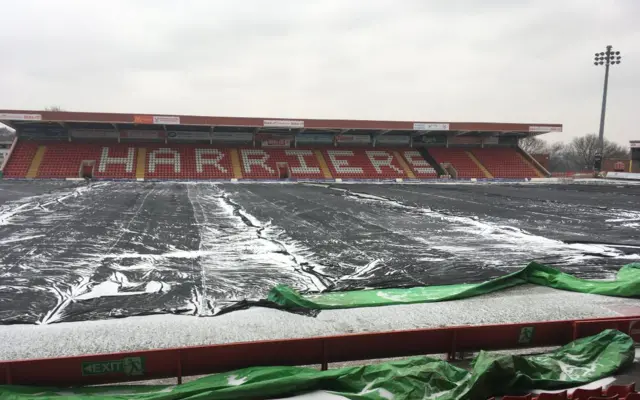 Harriers pitch