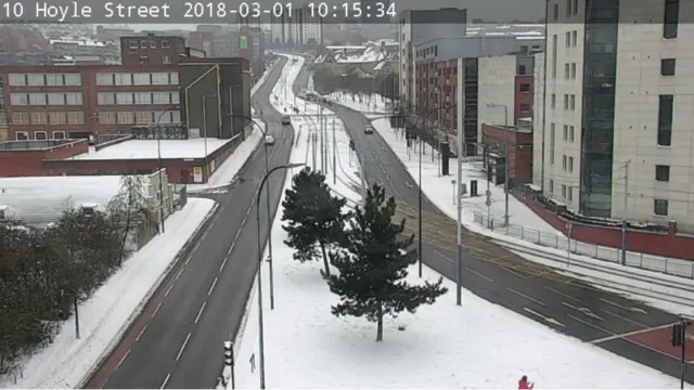 Roads clear