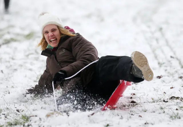 Sledging in Belfast