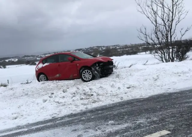 Crash on A19